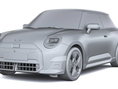 Mini John Cooper Works Electric 2025 3D Model