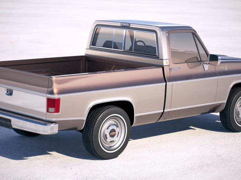 Chevrolet C-10 1979 Modello 3D