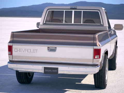 Chevrolet C-10 1979 Modello 3D