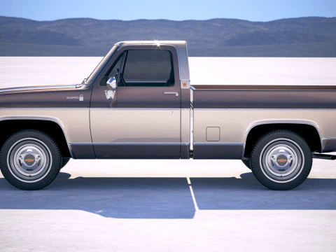 Chevrolet C-10 1979 Modello 3D