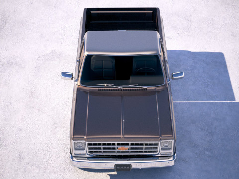 Chevrolet C-10 1979 р.в 3D Модель