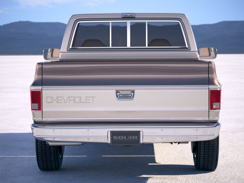 Chevrolet C-10 1979 р.в 3D Модель