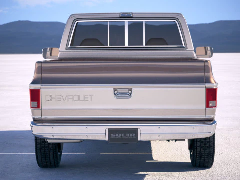 Chevrolet C-10 1979 Modello 3D