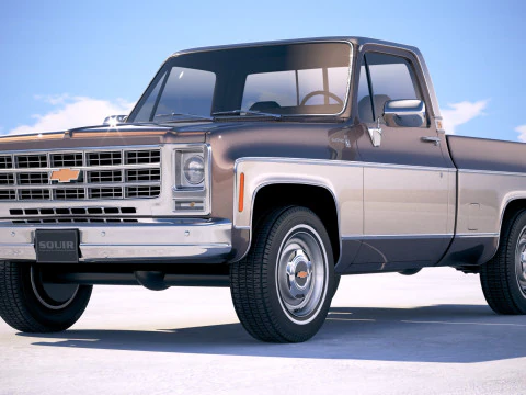 Chevrolet C-10 1979 Modello 3D