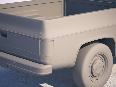 Chevrolet C-10 1979 р.в 3D Модель