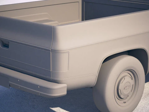 Chevrolet C-10 1979 Modello 3D