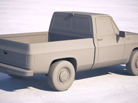 Chevrolet C-10 1979 Modello 3D