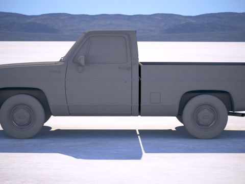 Chevrolet C-10 1979 р.в 3D Модель