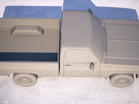Chevrolet C-10 1979 Modello 3D