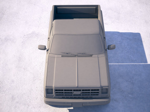 Chevrolet C-10 1979 р.в 3D Модель