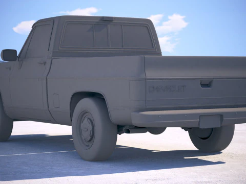 Chevrolet C-10 1979 Modello 3D