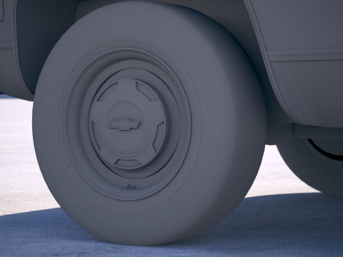 Chevrolet C-10 1979 р.в 3D Модель