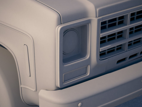 Chevrolet C-10 1979 р.в 3D Модель