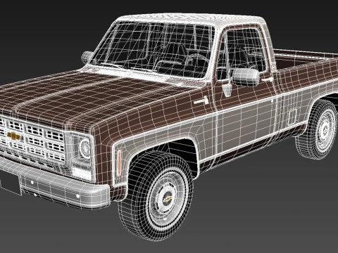 Chevrolet C-10 1979 Modello 3D