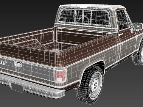 Chevrolet C-10 1979 Modello 3D