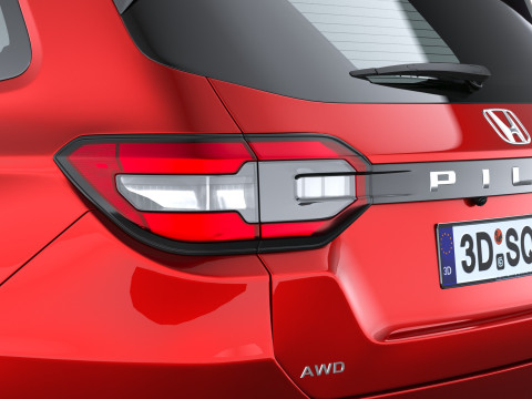 Honda Pilotu 2026 3D Model