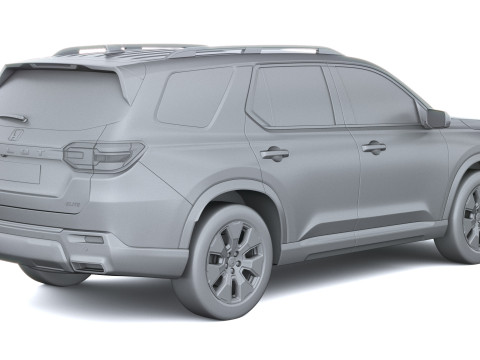 Honda Pilotu 2026 3D Model