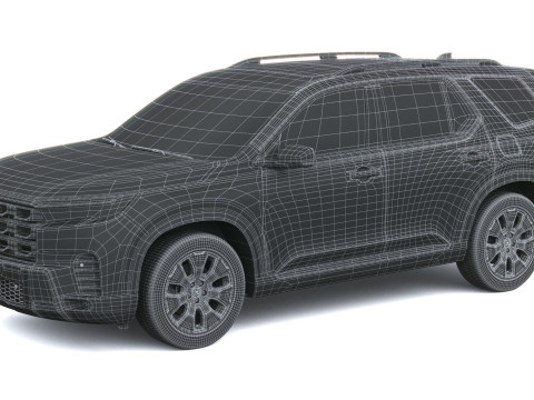 Honda Pilotu 2026 3D Model