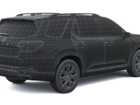 Honda Pilotu 2026 3D Model