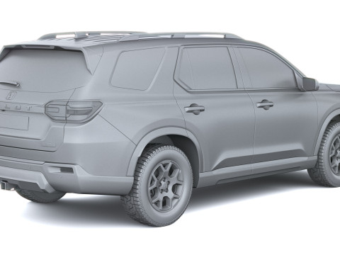 ホンダ パイロット トレイルスポーツ 2026 3Dモデル