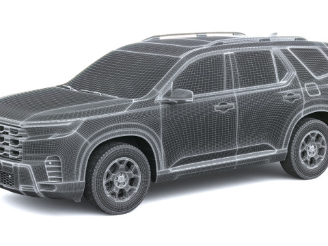 ホンダ パイロット トレイルスポーツ 2026 3Dモデル