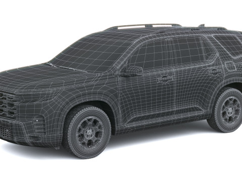 ホンダ パイロット トレイルスポーツ 2026 3Dモデル