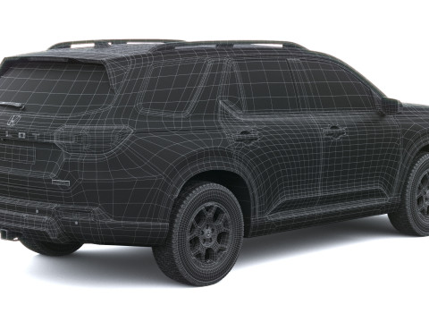 ホンダ パイロット トレイルスポーツ 2026 3Dモデル