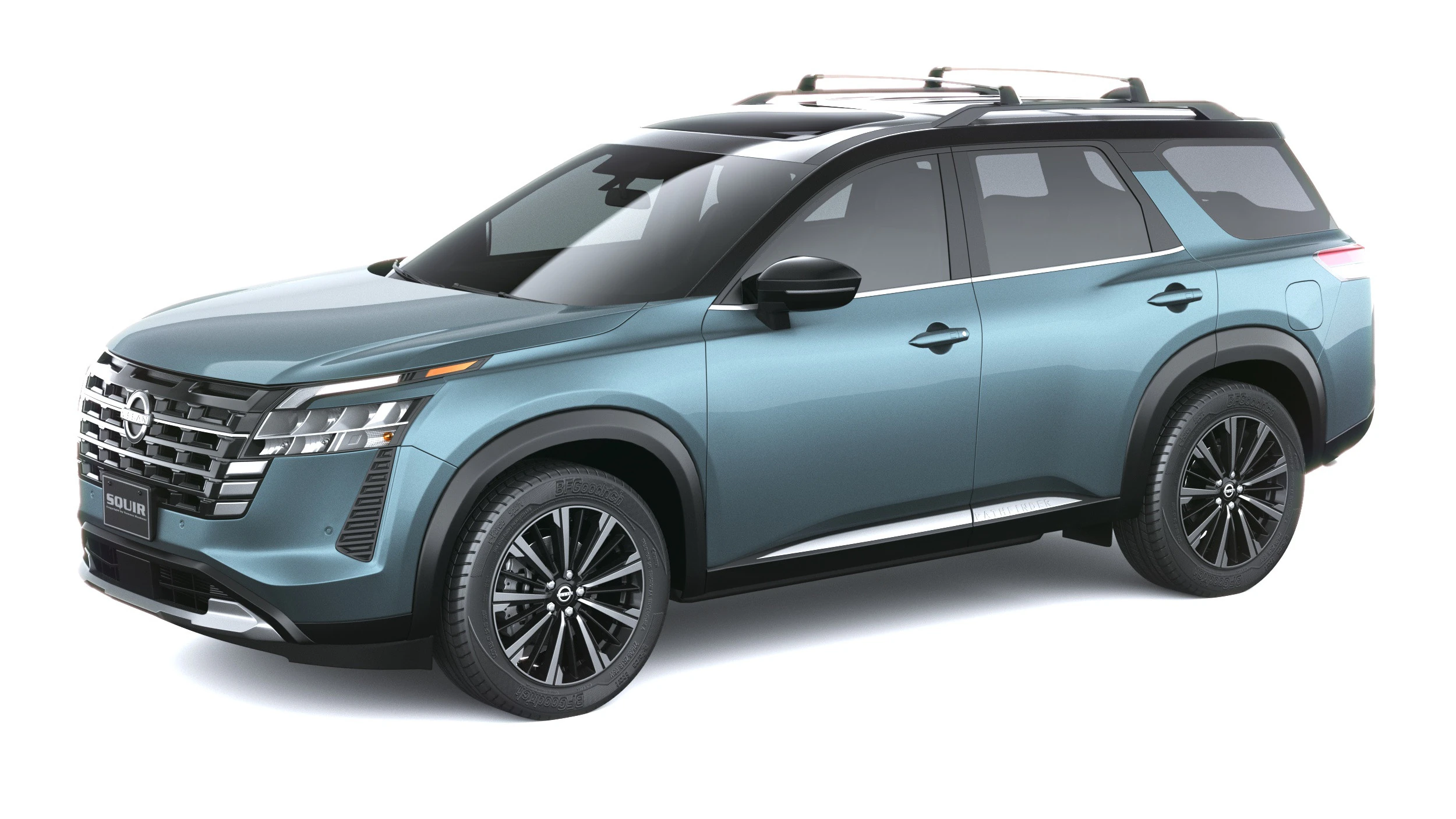 Nissan Pathfinder 2026 3D Model .c4d .max .obj .3ds .fbx .stl .blend 