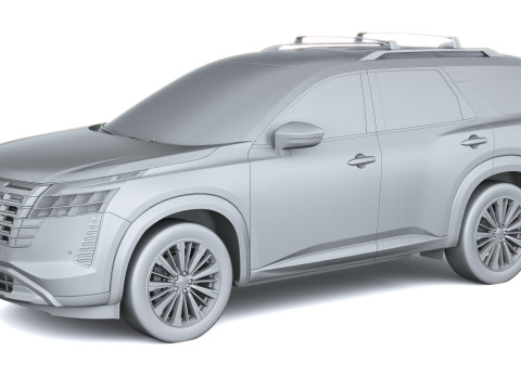 日产探路者 2026 3D 模型