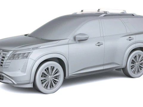 Nissan Pathfinder 2026 3D Model
