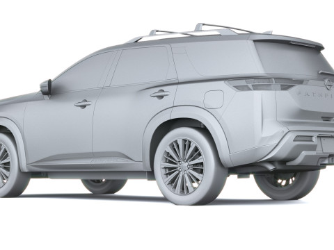 日产探路者 2026 3D 模型