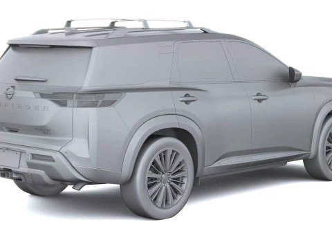 Nissan Pathfinder 2026 3D Model