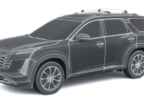 Nissan Pathfinder 2026 3D Model
