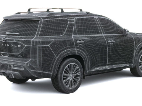 Nissan Pathfinder 2026 3D Model
