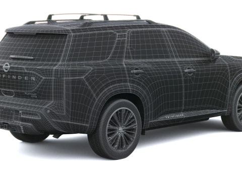 Nissan Pathfinder 2026 3D Model