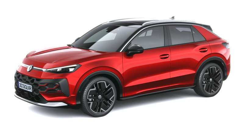 वोक्सवैगन टी-रॉक स्टाइल 2026 3D मॉडल .c4d .max .obj .3ds .fbx .stl .blend 