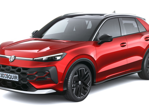 フォルクスワーゲン T-Roc スタイル 2026 3Dモデル
