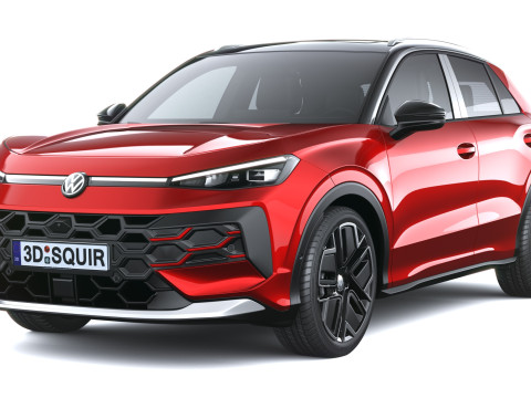 フォルクスワーゲン T-Roc スタイル 2026 3Dモデル