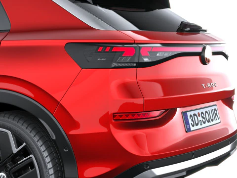 वोक्सवैगन टी-रॉक स्टाइल 2026 3D मॉडल