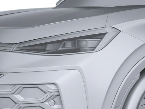 वोक्सवैगन टी-रॉक स्टाइल 2026 3D मॉडल