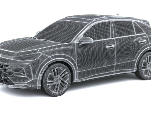 フォルクスワーゲン T-Roc スタイル 2026 3Dモデル