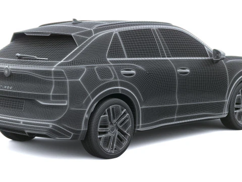 वोक्सवैगन टी-रॉक स्टाइल 2026 3D मॉडल