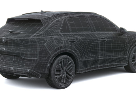 フォルクスワーゲン T-Roc スタイル 2026 3Dモデル