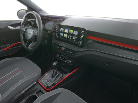 Skoda Fabia 2025 with Interior 3D Model