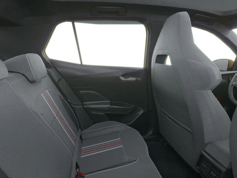 Skoda Fabia 2025 with Interior 3D Model