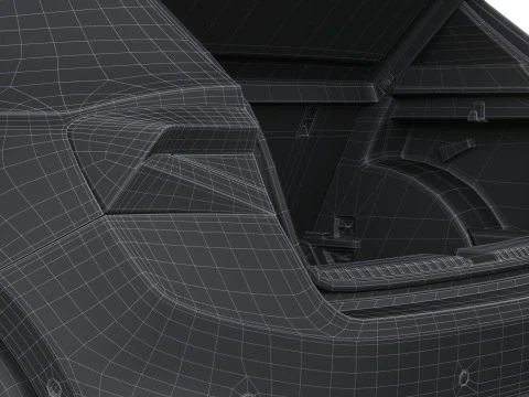 Skoda Fabia 2025 with Interior 3D Model