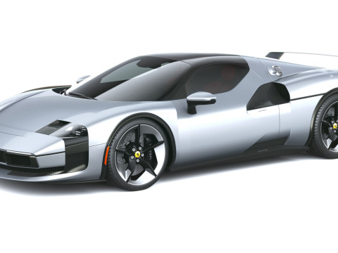 Ferrari SC40 2025 3D Modell