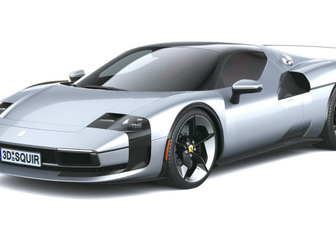 Ferrari SC40 2025 3D Model