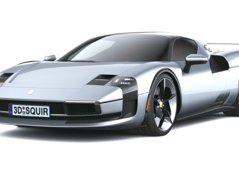 Ferrari SC40 2025 3D Model