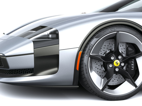 Ferrari SC40 2025 3D Model